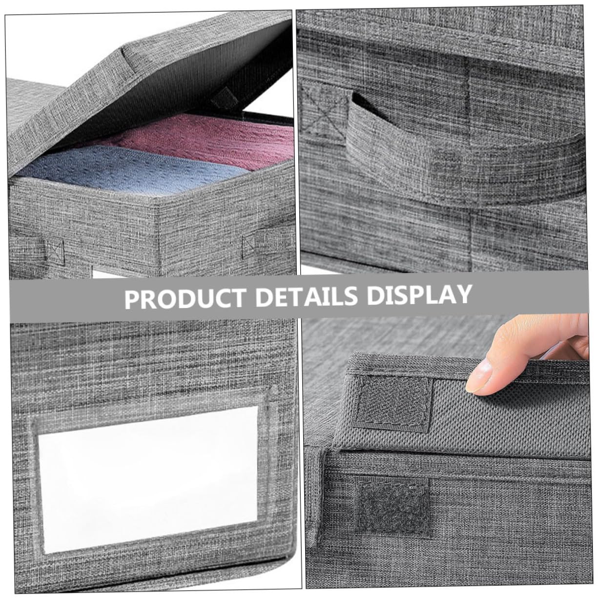 MAGICLULU Bolsa Ropa Almacenaje Contenedor Cama Plegable Organizador Zapatos Funda Mantas