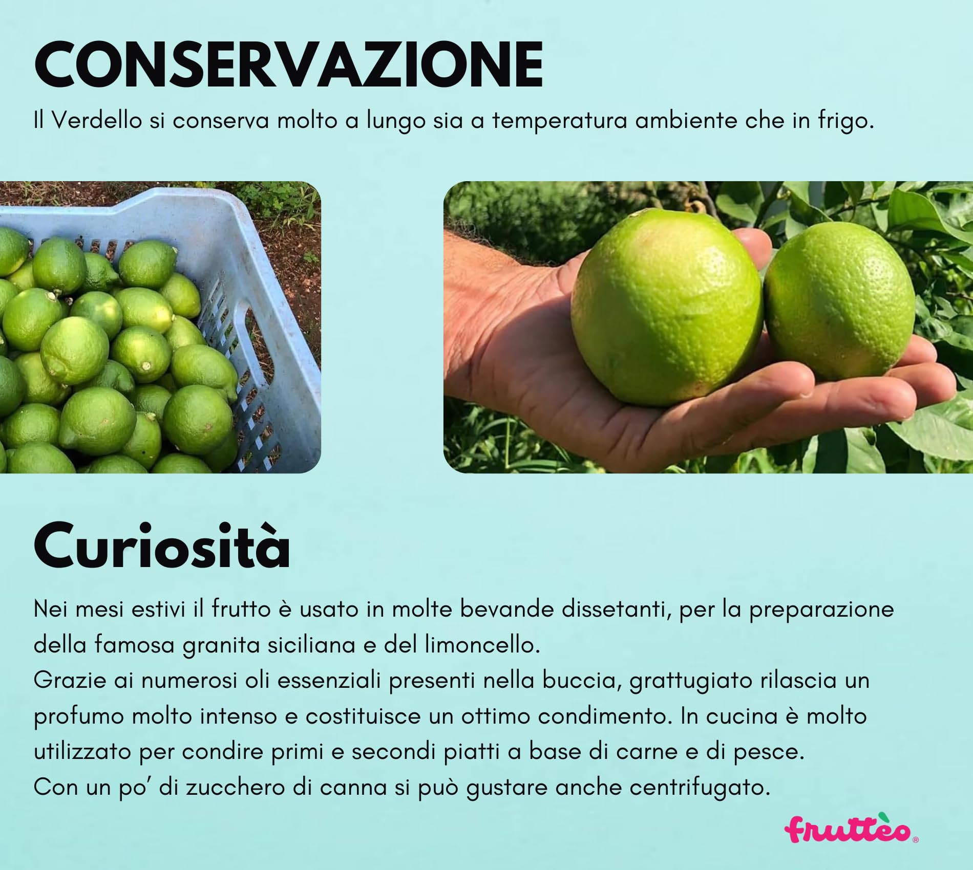 Limone Fresco 7 KG verdello Prodotto non Trattati Prodotto in sicilia Spedito 12/24 ore dalla raccolta (7KG) CALIBRO MISTO