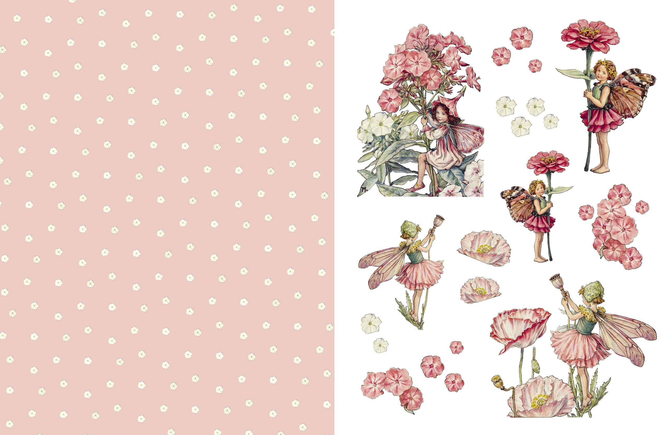 Cut Out and Collage Flower Fairies: Cut Out and Keep Flower Fairies for Arts and Craft