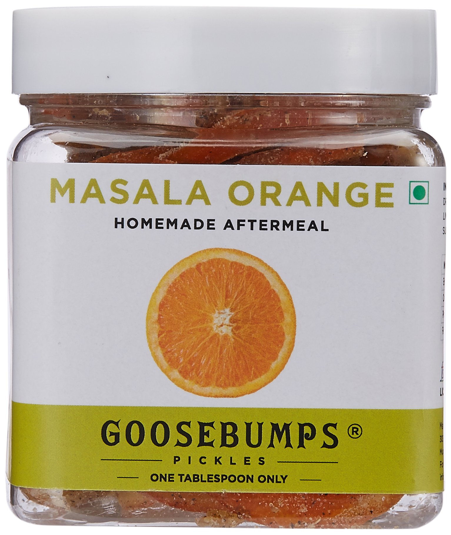Goosebumps Pickles Homemade Masala Orange Aftermeal, 250g (B01HMGTC1C) Amazon Price History, Amazon Price Tracker