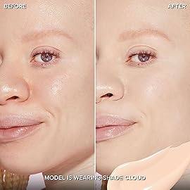 Too Faced Born This Way Super Coverage Multi-Use Concealer | Full Coverage, Non-Comedogenic, Oil Free + Long Lasting Concealer | Hyaluronic Acid + Coconut Water, 0.06 Fl Oz, Travel Size, Cloud