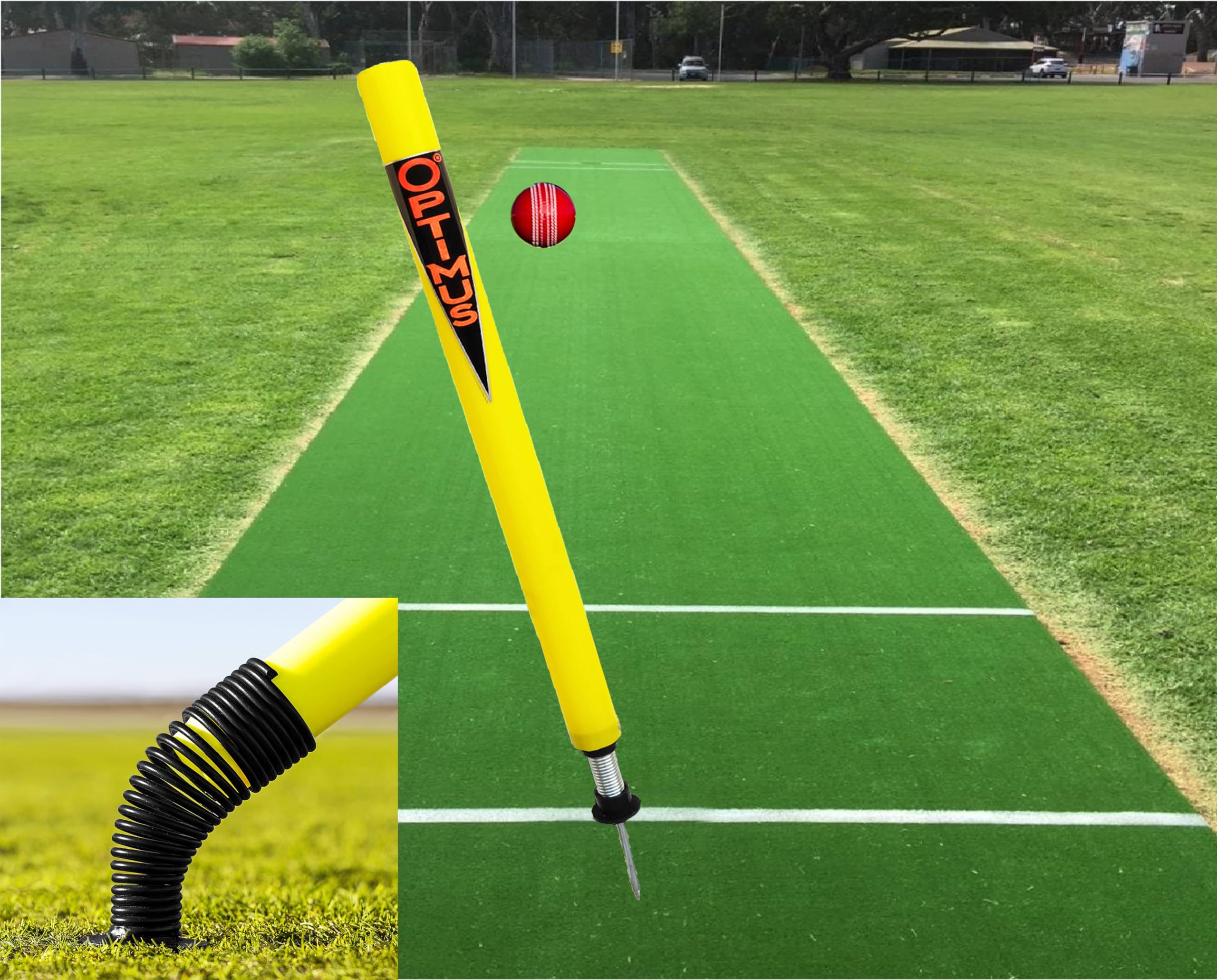 Optimus® Cricket Plastic Target Stump Wicket 1 Pc-Flexible Steel Spring & Ground Spike - AA (B0CK5VXKJ3) Amazon Price History, Amazon Price Tracker