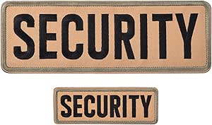 Amazon.com: MECCANIXITY Security Patch with Hook and Loop Security ...