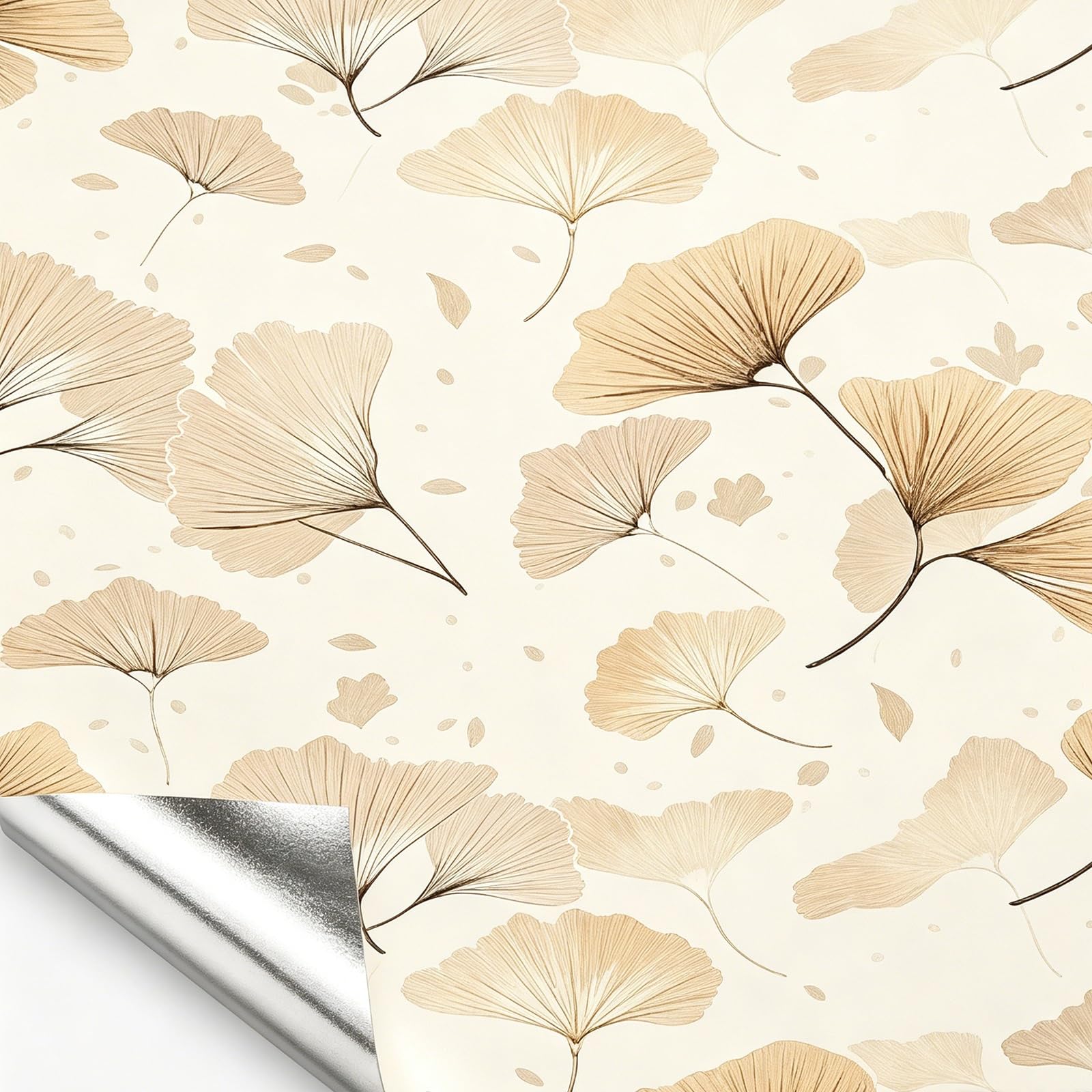 Zynqra B ﻿Vintage Floral Peel And Stick Wallpaper,Self Adhesive Decorative Athroom/Kitchen(,L300cm/118.1In*W44cm/17.3In)