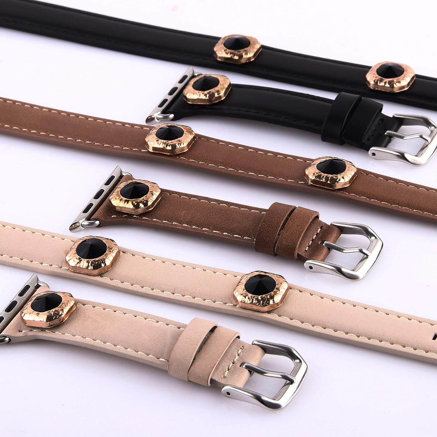 vikoros Leather Compatible Bracelet Wristband Image