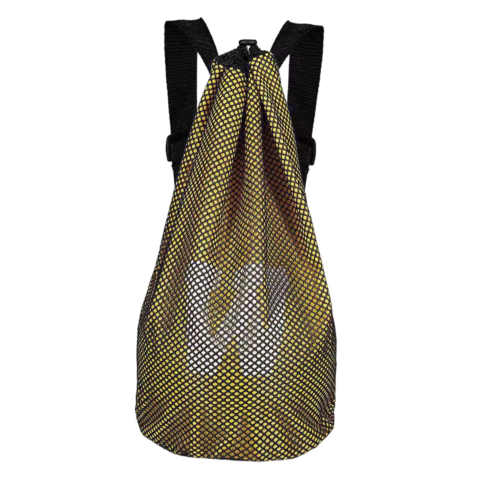 Enakshi® Mesh Backpack Organizer Rucksack Gym Bag for Soccer Training Shoes Yellow|Sporting Goods | Team Sports | Soccer | Clothing, Shoes & Accessories | Other Soccer Clothing & Accs-image-44