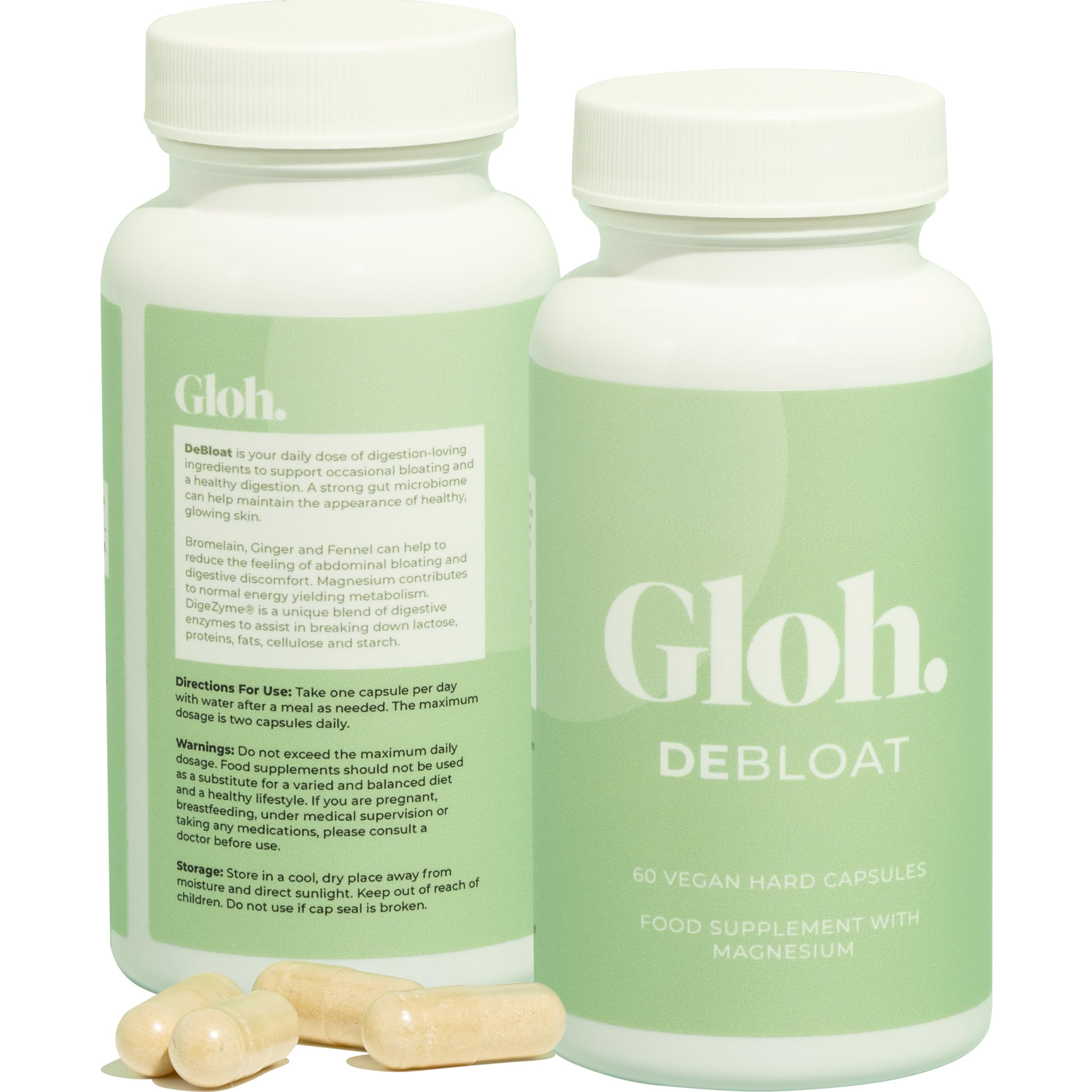 Buy Gut Supplements Anti Bloating Digestive Supplement with Bromelain