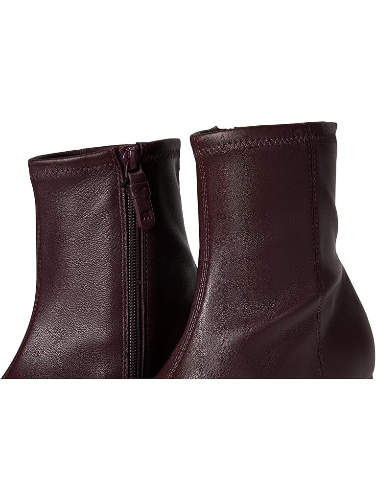 Burgundy Birdies Starling 50 Bootie Leather