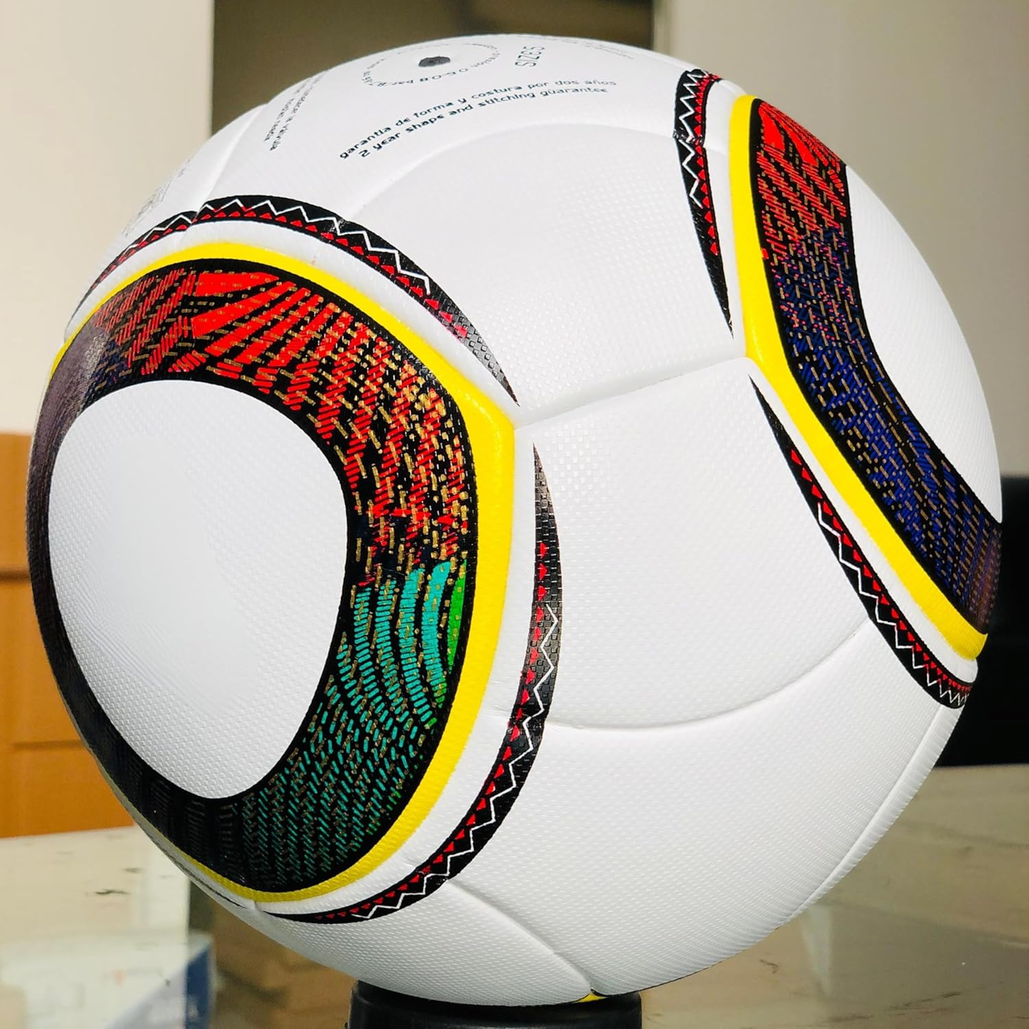 Official 2010 South Africa World Cup Match Ball – Authentic Edition Soccer Ball Size 5 Collector’s Item | Pro Match Quality | Limited Edition Football | Display or Play