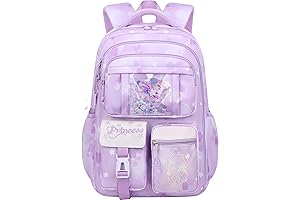 Sequin Backpack for Girls (Purple)