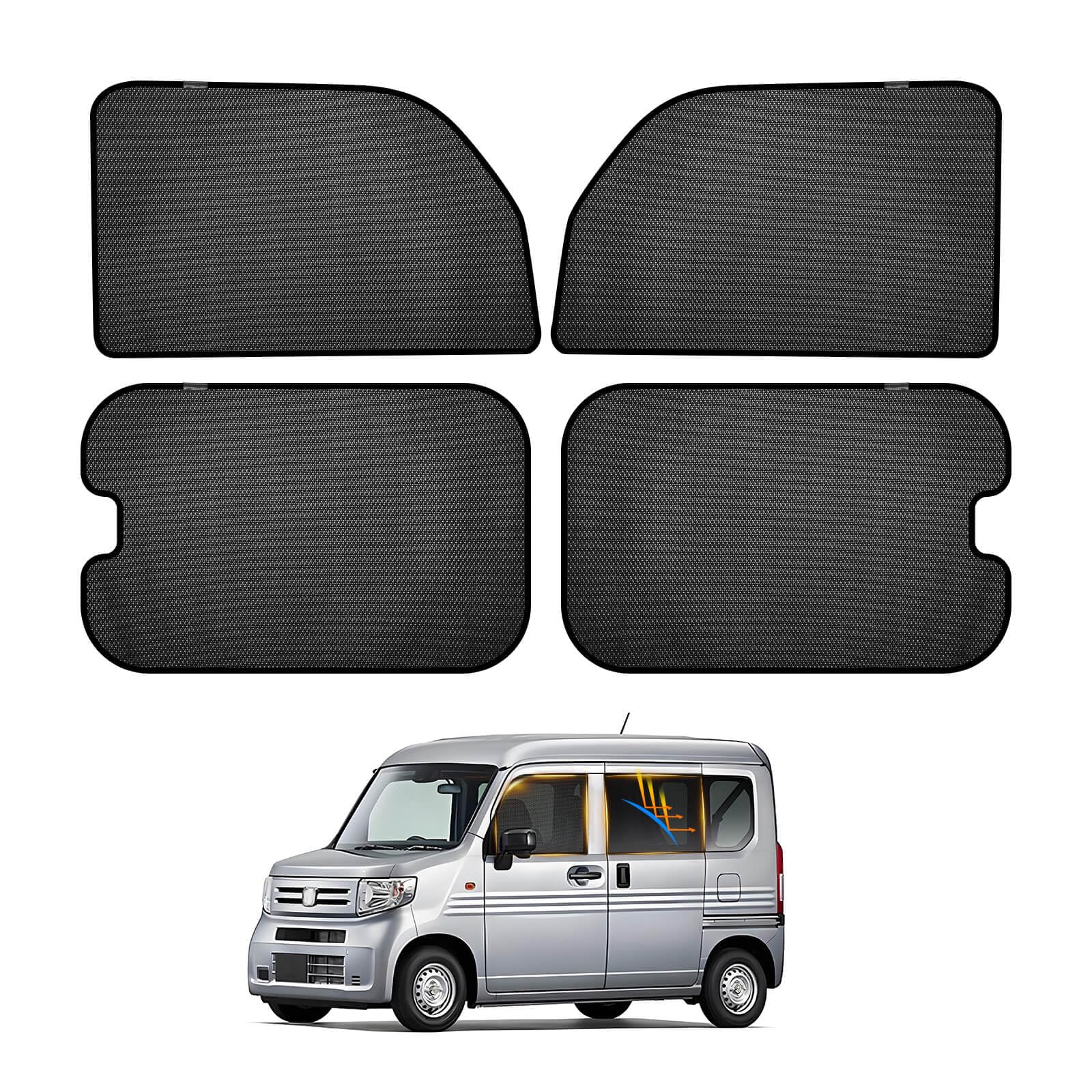 Amazon | ホンダ N-VAN JJ1 JJ2 メッシュカーテン マグネット式