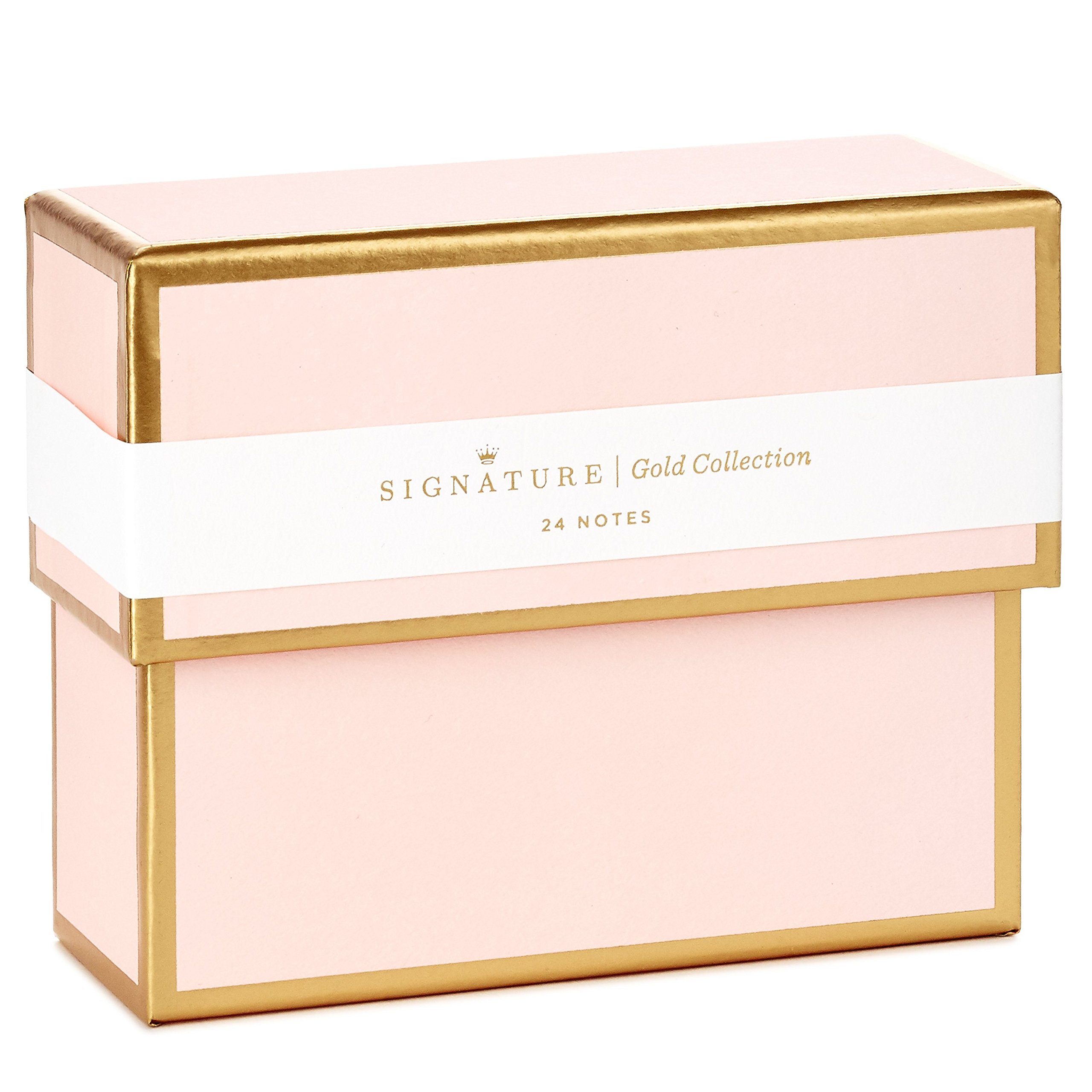 Buy Hallmark Signature Gold Boxed Stationery Note Cards Assortment