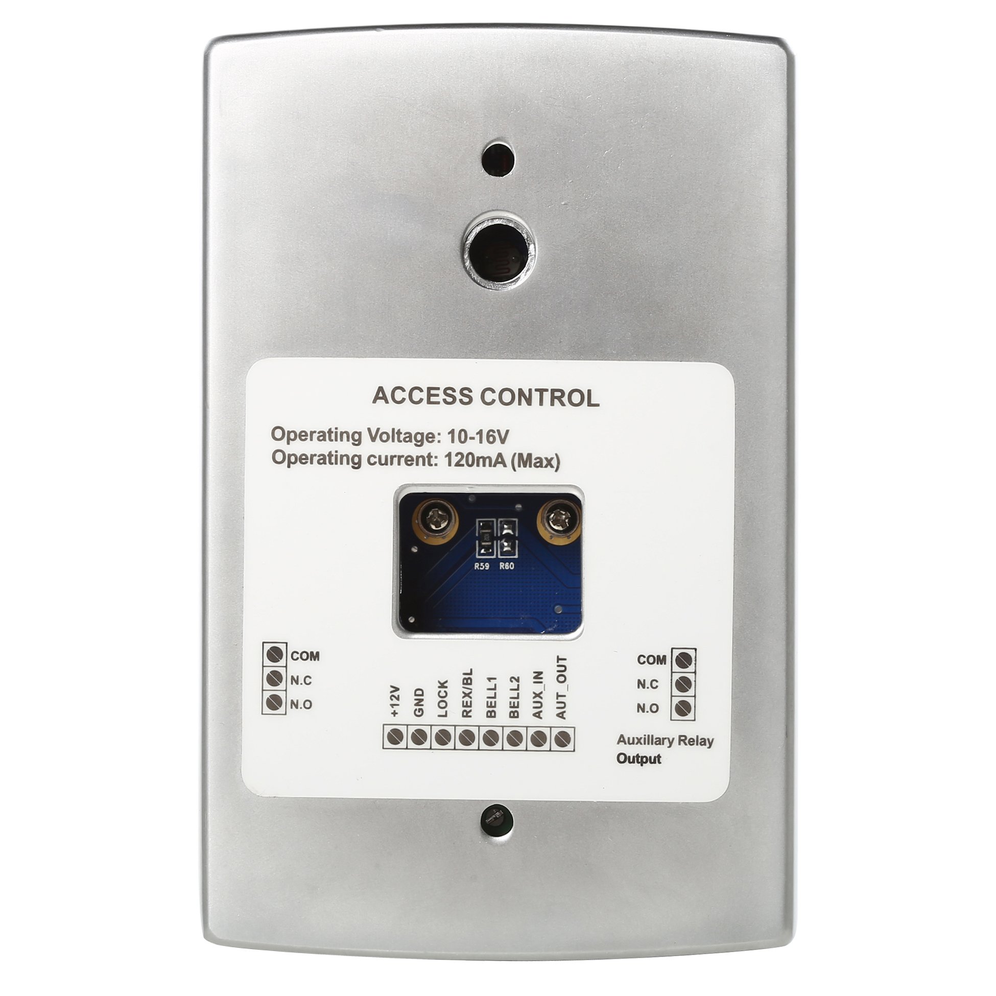 UHPPOTE 125Khz EM-ID Metal Caja RFID Teclado De Control Acceso con Contraluz Soporta 500 Usuarios