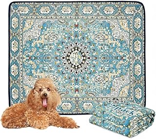 Qeils Washable Pee Pads for Dogs, 2 Pack Reusable Puppy Pads 36"x41" Super Absorbent Leakproof Dog Training Pads, Non-Slip Potty Pads for Floor, Crate, Couch, Whelping Pads Litter Mat Pet Supplies
