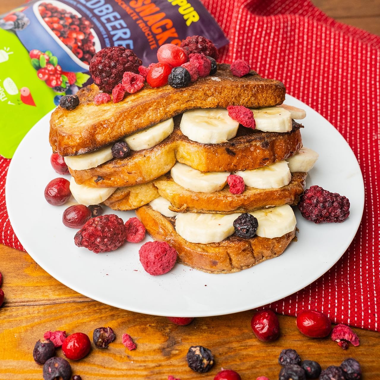 Juego de degustación de frutas secas sin azúcar, para cereales, avenas, aperitivos de frutas, sabor completo, 225 g de NutriPur