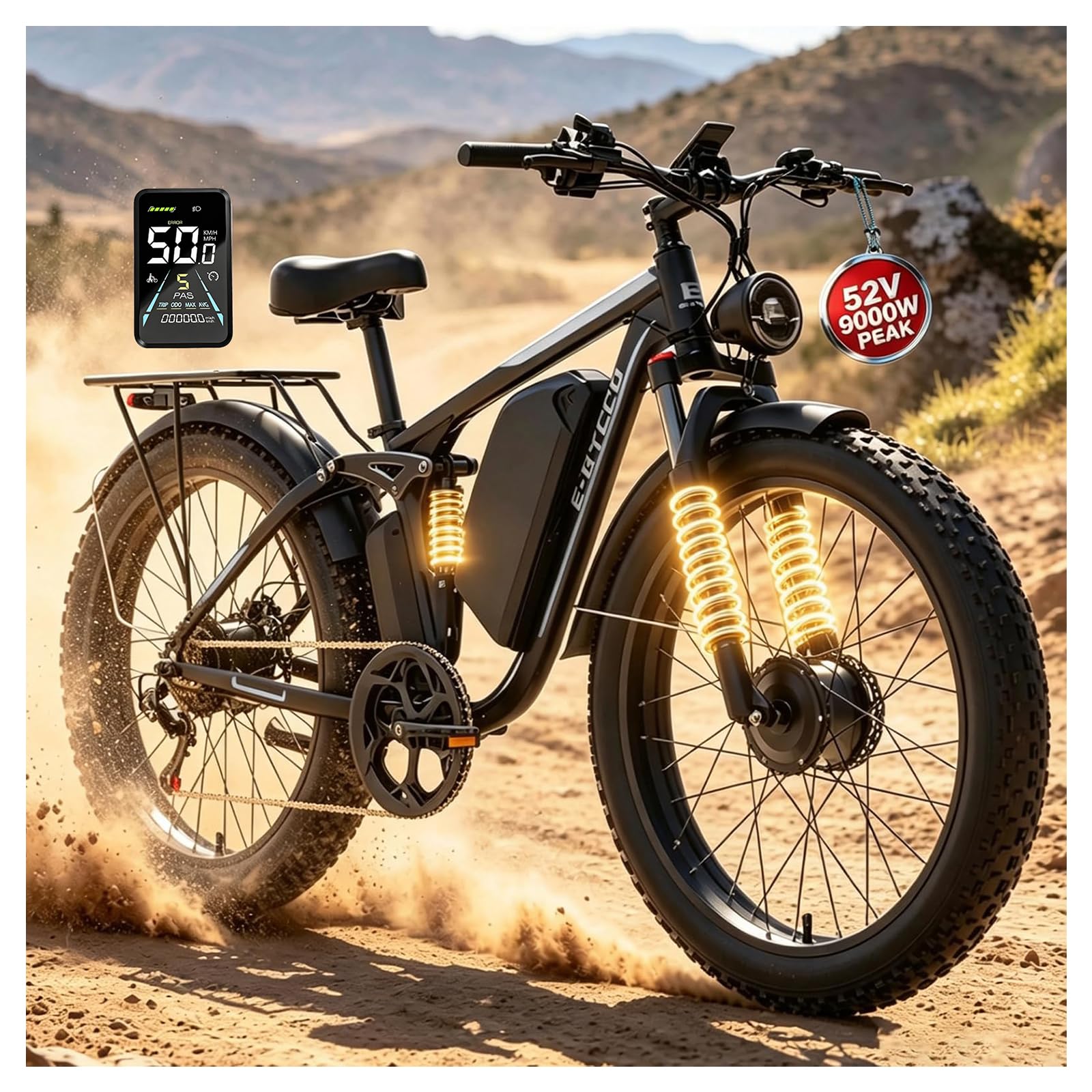 ECOCOGY EB7Pro 9000W Peak Electric Bike