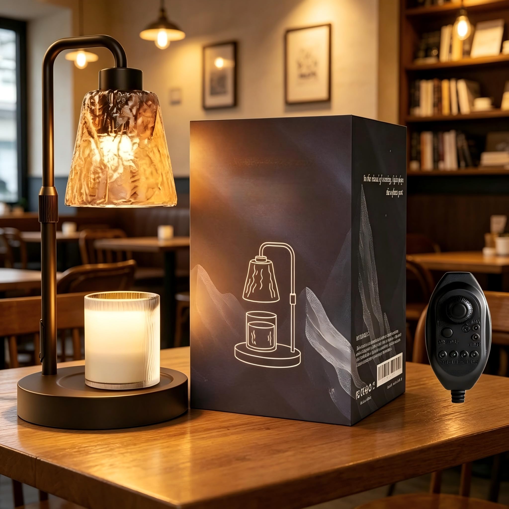 HOMECHOOSE Kerzenwärmer Lampe, Candle Warmer Geschenke mit D