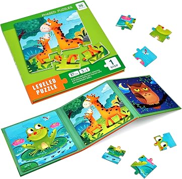 BBLIKE BBLIKE Livre puzzle magnétique Montessori pour enfants