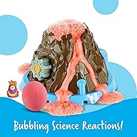 Vista 2 de Learning Resources Beaker Creatures Bubbling Volcano Reactor - Kits de ciencia para niños de 5 años en adelante, juguetes STEM para niños