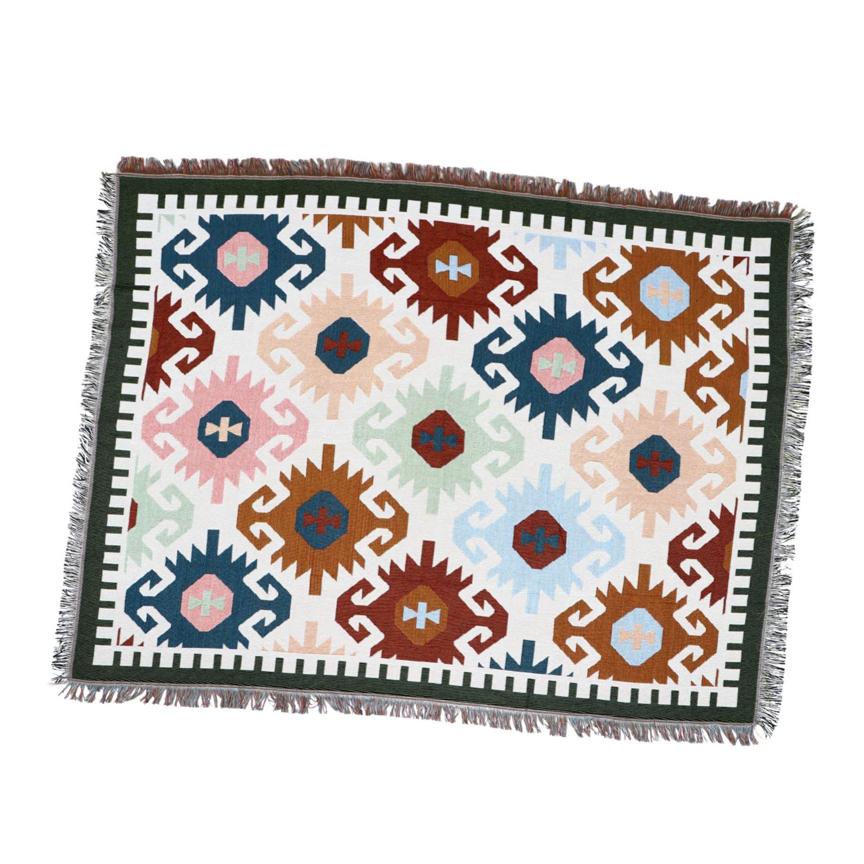 Couverture tricotée coton pour soulager les soirées fraîches à la maison