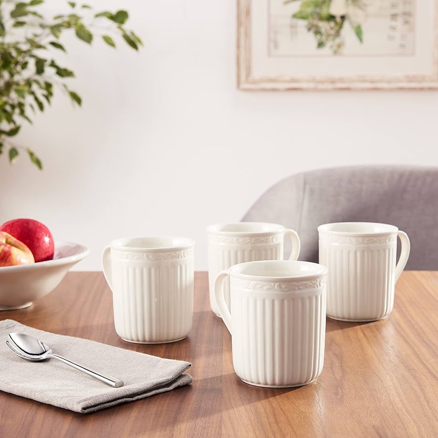 Amazon.com: Mikasa Italian Countryside Mug 11.5-Ounce, Set of 4