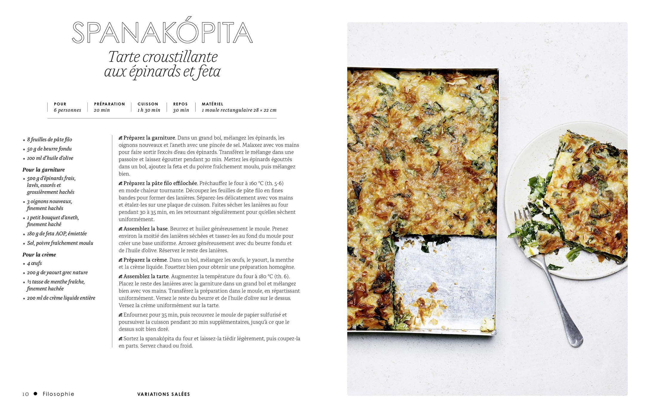 FILOsophie: 50 variations sucrées et salées autour de la pâte filo