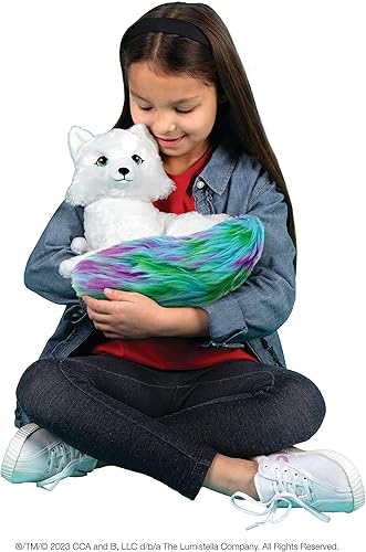 Miniatura 6 de Extraordinary Noorah Plush  Peluche de lujo de 9 pulgadas con cola inspirada en las luces del norte, como se ve en Elf Pets A Fox Cub's Christmas