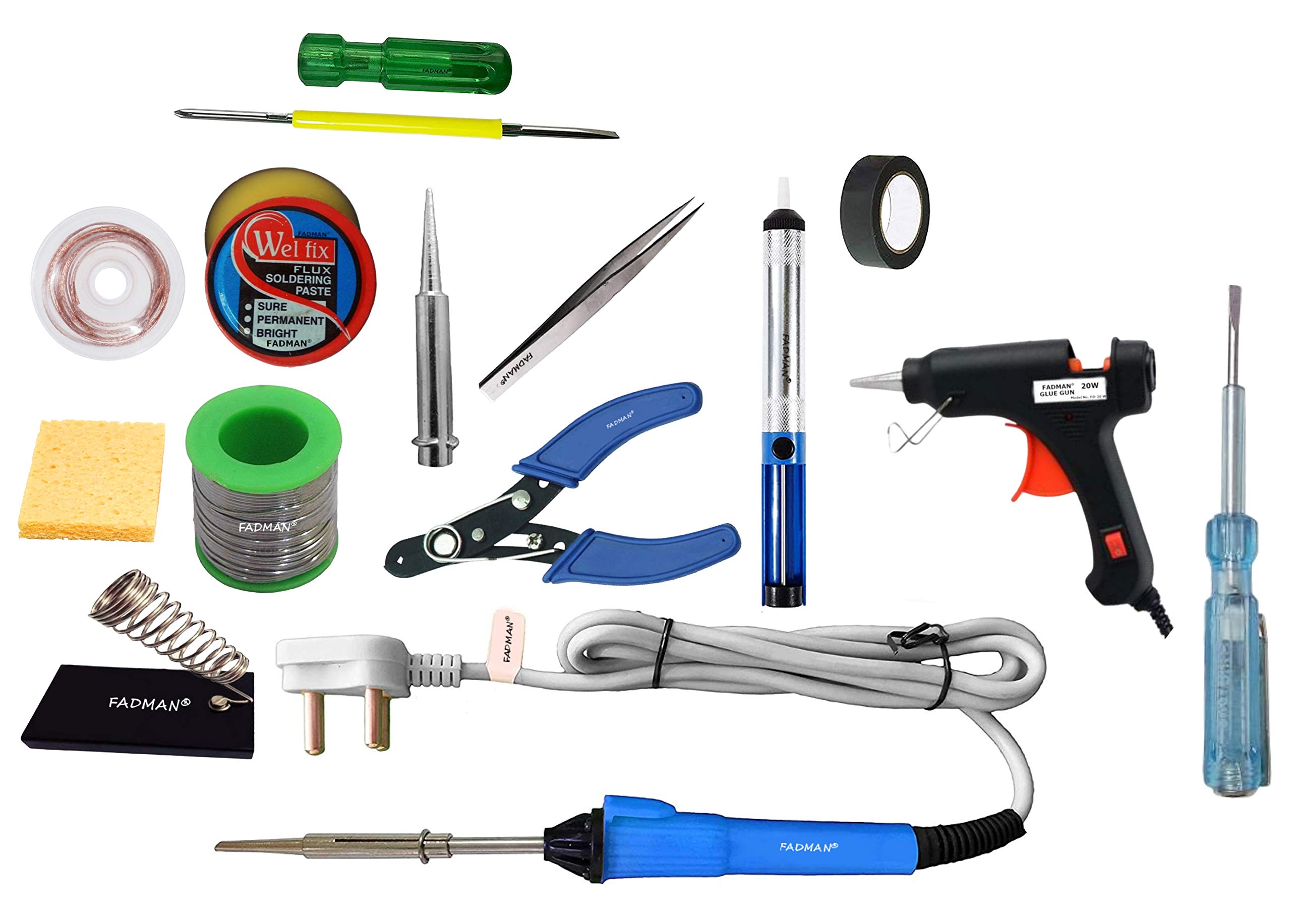 FADMAN SOLDERING IRON 25 W | BEGINNER KIT | PACK 14 | (B08LZVCZY7) Amazon Price History, Amazon Price Tracker