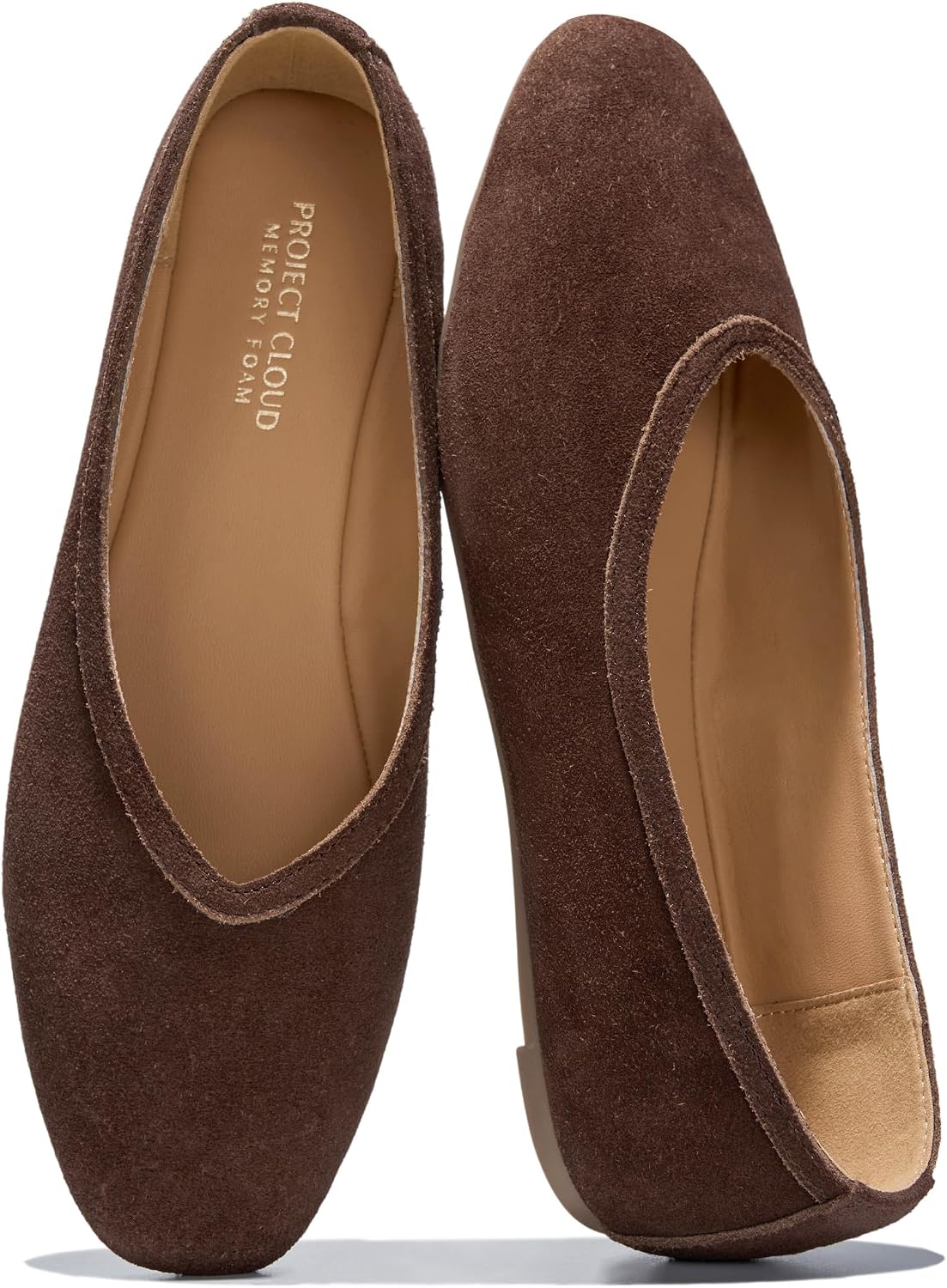 100% Genuine Leather Ballet Flats for Women - Comfy Fall Shoes for Women