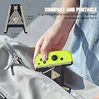 Vista 4 de DLseego Joycon Speed Charging Grip for SwitchSwitch OLED, Portable Gaming Comfort Grip Handle Joystick Remote Controllers V-Shaped Anti-Slip Handle