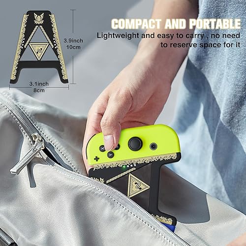 Miniatura 4 de DLseego Joycon Speed Charging Grip for SwitchSwitch OLED, Portable Gaming Comfort Grip Handle Joystick Remote Controllers V-Shaped Anti-Slip Handle