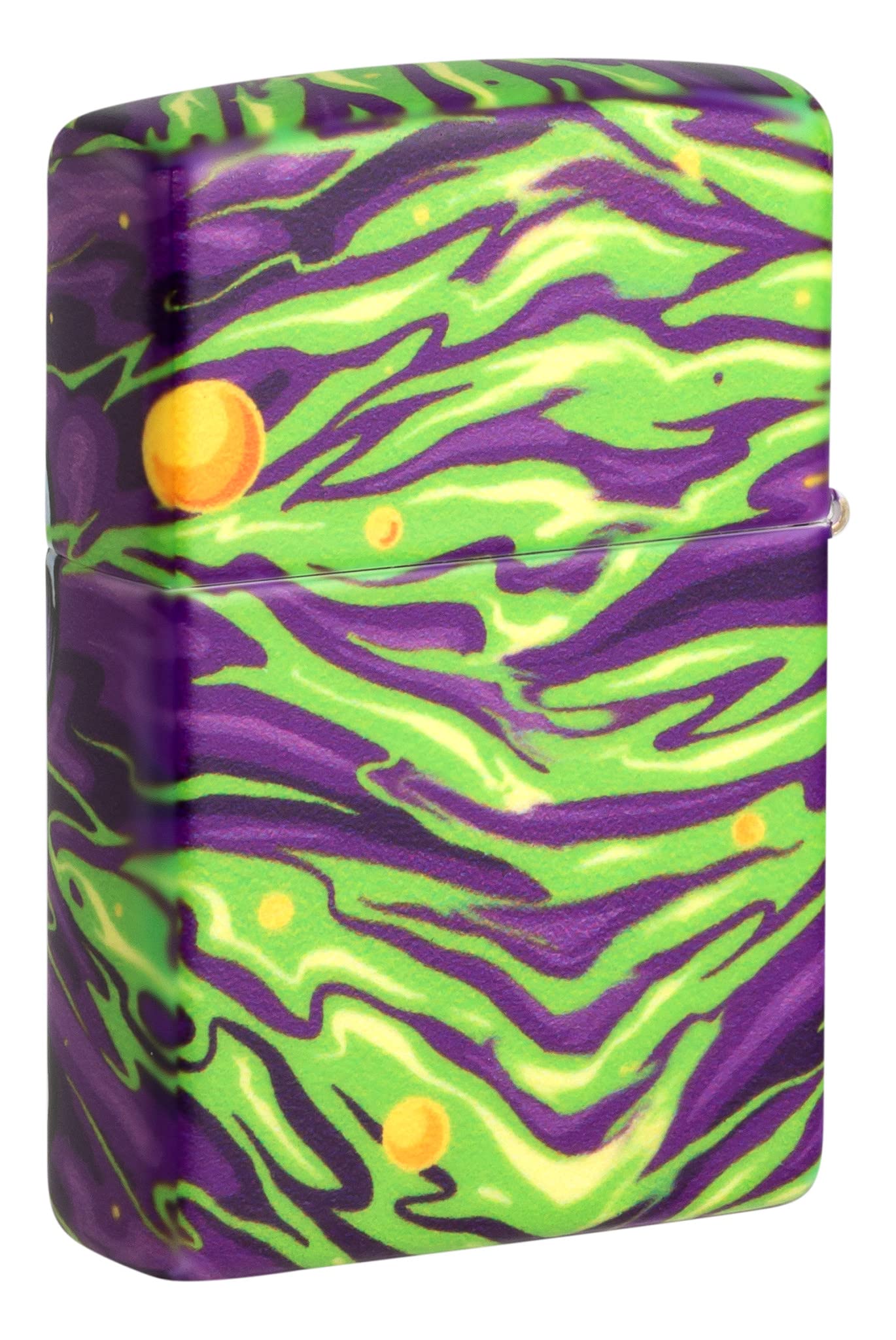 Zippo Sturmfeuerzeug - Modell Space Out - Multicolor mit 540 Color Druck - Nachfüllbar - Wiederverwendbar - Windfestes Design - Geschenkbox - Made in USA