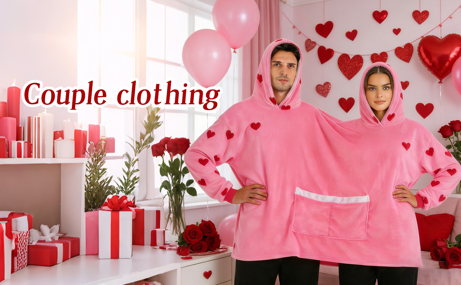Amazon.com: GOBWCOT Couples Matching Hoodie Twosie Two Person