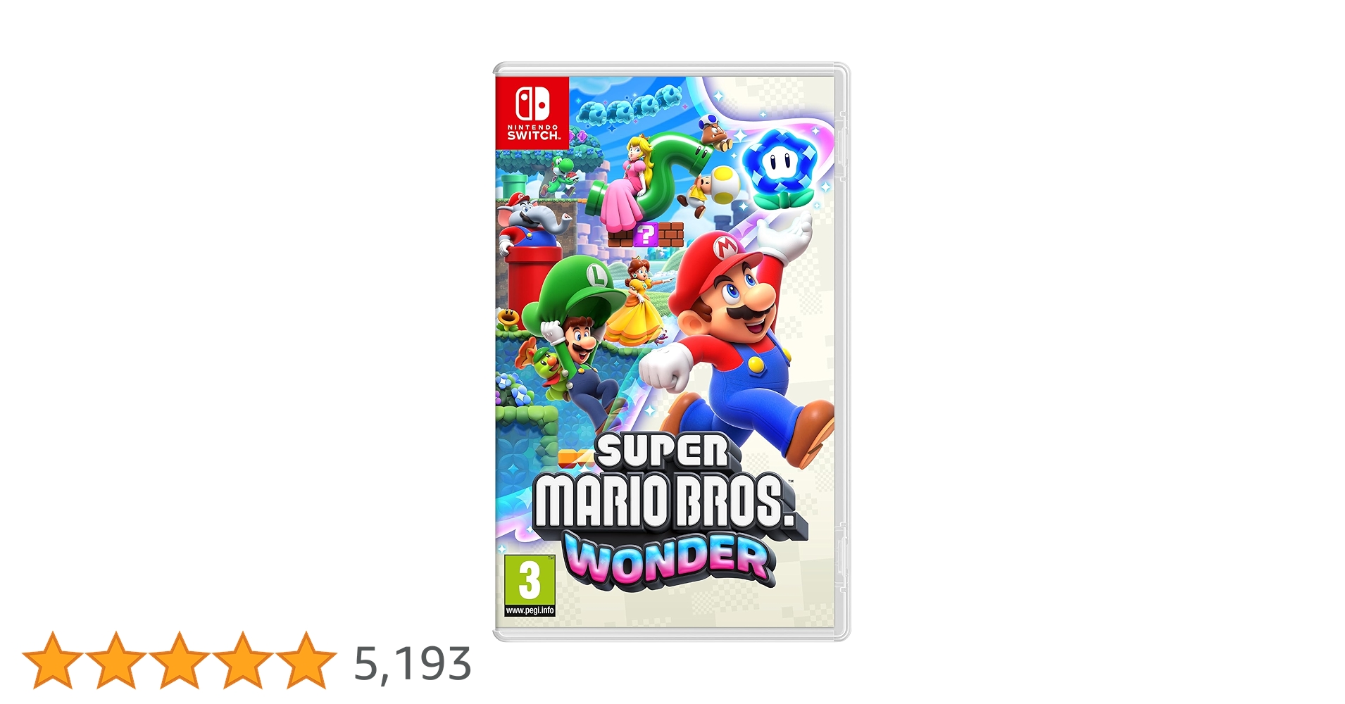 Amazon.co.jp: Super Mario Bros. Wonder - Nintendo Switch