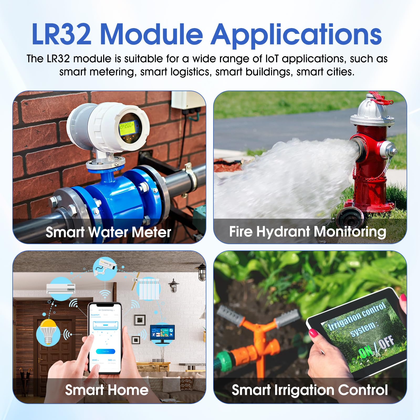 SX1262 LoRa Module Developer Set DX-LR30 850~930MHz 868/915Mhz 22dBm 8km Range 5V UART GPIO ISM Band LoRa RF Module (DX-LR30-900M22S)