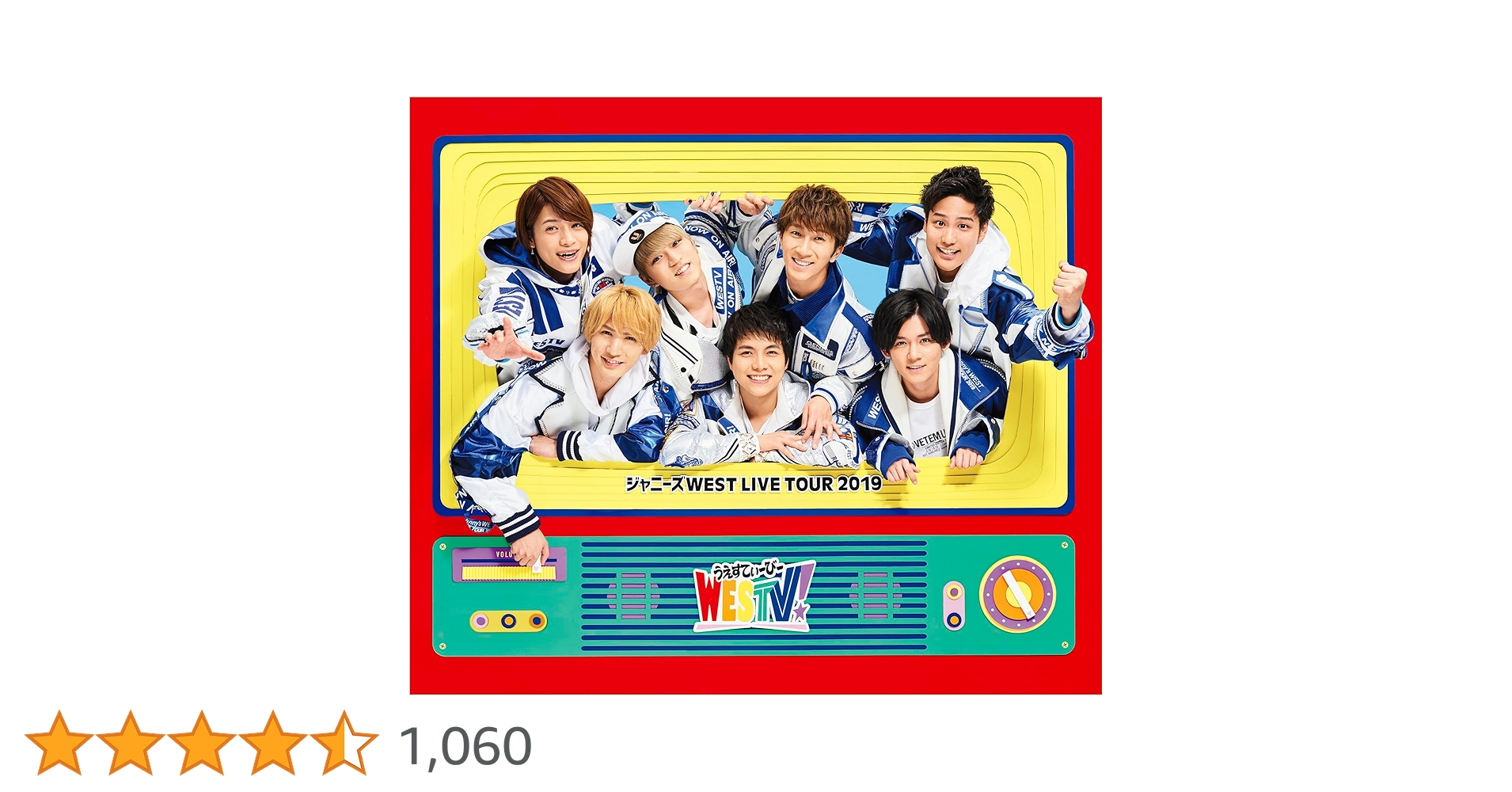 Amazon.co.jp: ジャニーズWEST LIVE TOUR 2019 WESTV! (通常盤) (Blu