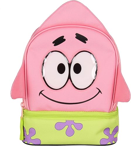Miniatura 2 de INTIMO SpongeBob SquarePants - Fiambrera con diseño de Patrick Star 3D con doble compartimento aislado