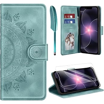 ivencase Case and Screen Protector for iPhone 17e & iPhone 16e Green
