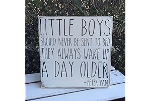 Peter Pan Baby Nursery Sign: A Timeless Treasure for Little Ones