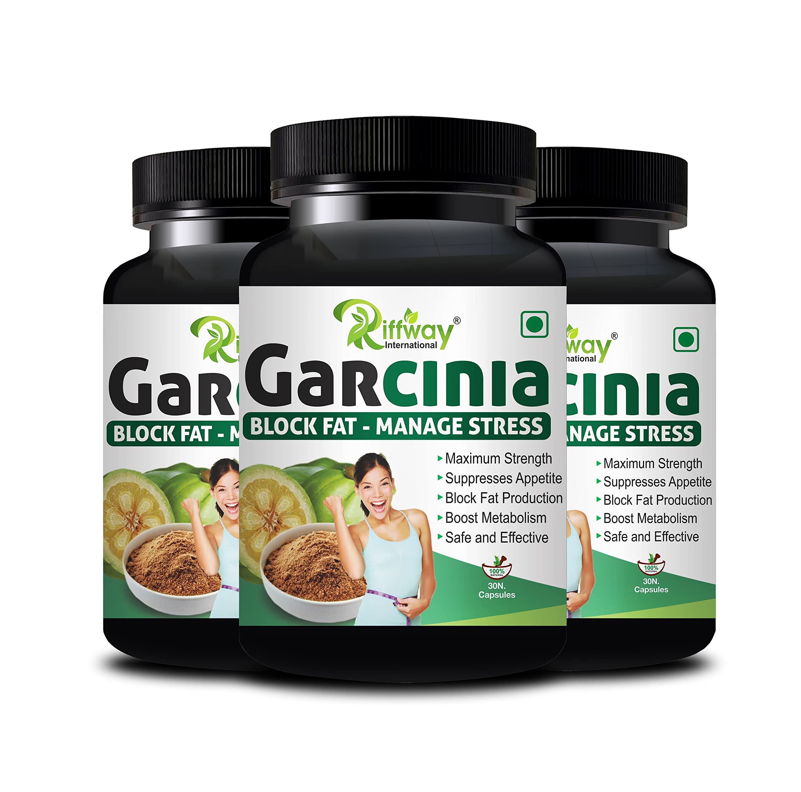 Garcinia Health Tablets | Garcinia Capsule For Extra Fat Management (Pack Of 3, 90 capsule)