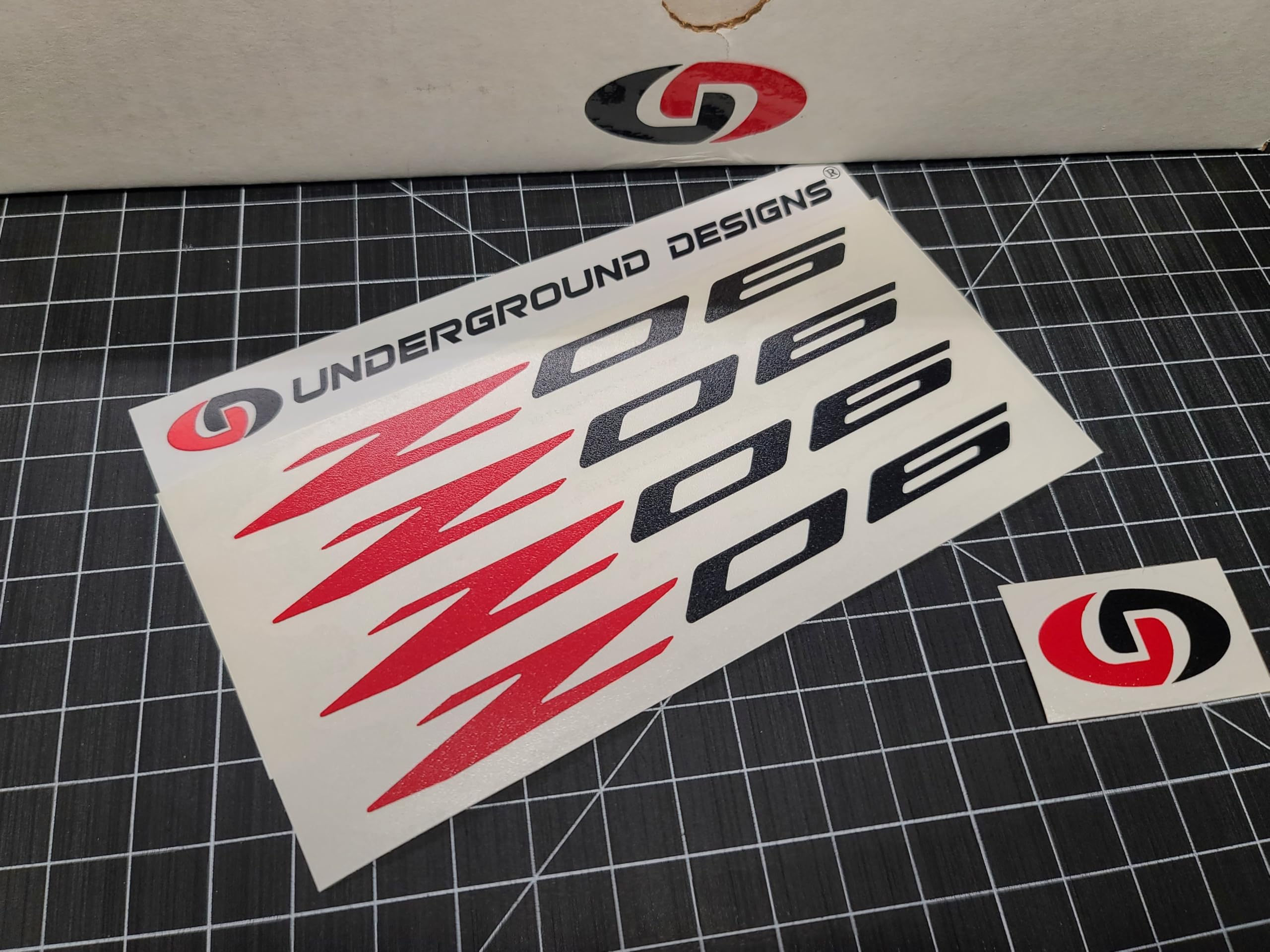Amazon.com: Z06 Decals (4pk) Corvette Racing 6