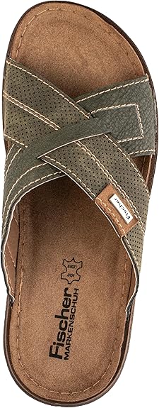 Fischer Pantoffels Voor Heren 556546 Fischer Slippers Heren Grijs Maat 41 67f0cb1a132ab263df0931e9