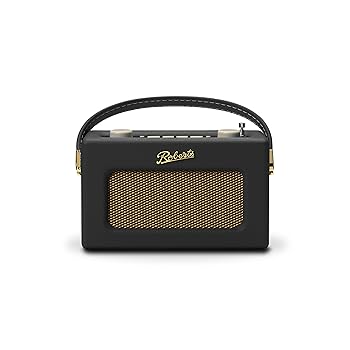 Roberts Revival UNO FM/DAB/DAB+ Digital Radio, Black