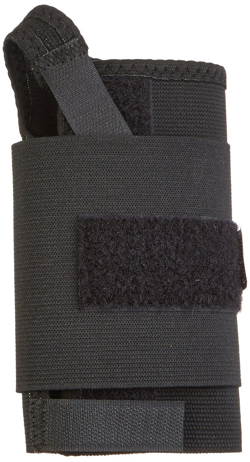 Rolyan Elastic Wrist Support with Tension Strap, Fits Right Hand, Minimal Support and Restriction of Wrist, Secure Splint for Recovery from Wrist Surgery & Injury, Size Large Right Large