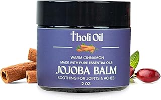 Plantar Fasciitis Relief Balm – Jojoba Cream with Cinnamon, Cassia, Spikenard & Hyssop – Soothes Heels, Supports Joints & Skin Repair (2oz)