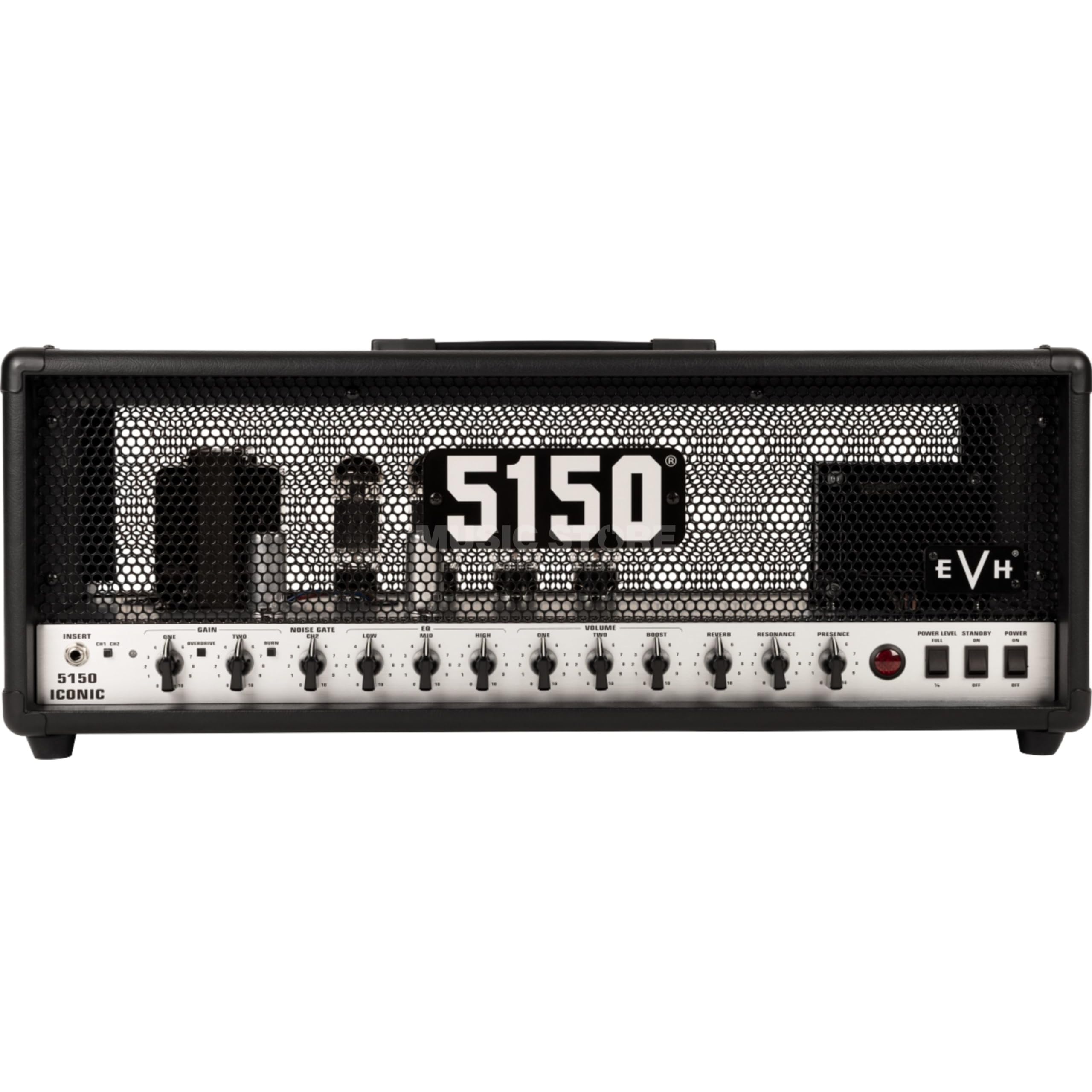 EVH 5150 Iconic Series 80W Head Black - Röhren Topteil für E-Gitarre
