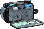 ZEEMO Toiletry Bag for Men, 6L Water-Resistant Leak-Proof Dopp Kit, Multi-Pocket Large Capacity Travel Toiletry Organizer, Black