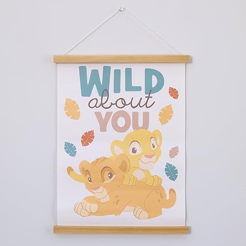 Miniatura 2 de Disney Cartel de pared del círculo de la vida del rey león bebé - Wild About You