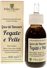 Herbecedary Liver and Skin Wellness Drops, Natural Liver Purifying with Mother Tincture of Artichoke and Milk Thistle, Stimulates Liver Functions – 100 ml