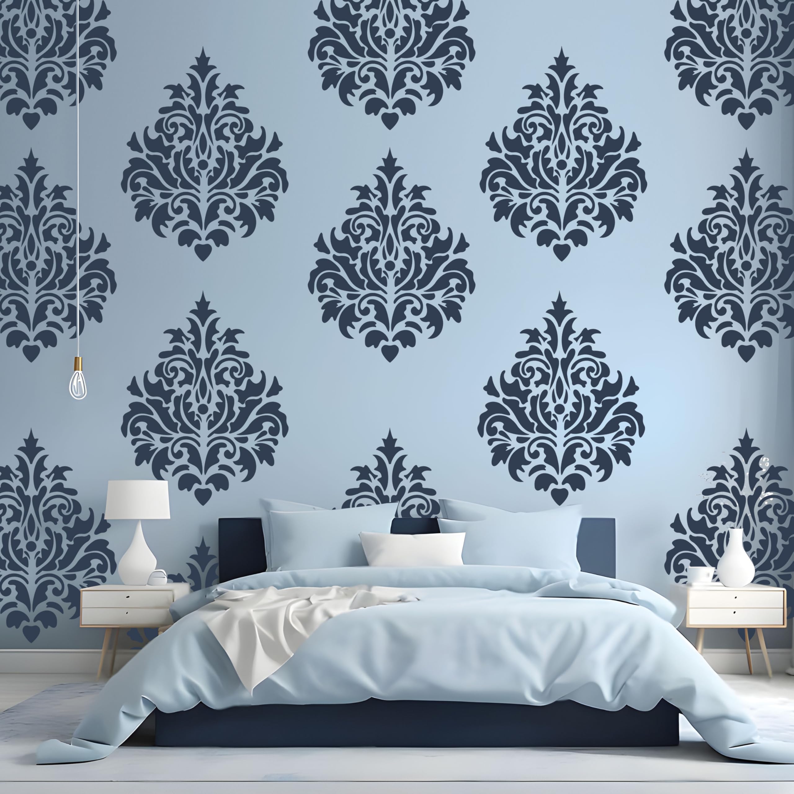 See full amazon price history chart for StenCart Damask Pack of 2 Stencil for Wall Painting Home DIY Reusable Wall Stencil Design for Wall Decoration (16-inch x 24 inch) - Combo of 2 StenCart Damask Pack of 2 Stencil for Wall Painting Home DIY Reusable Wall Stencil Design for Wall Decoration (16-inch x 24 inch) - Combo of 2 (B0CVHG85WR) Amazon Price History, Amazon Price Tracker